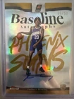 2025-26 Topps Finest Rasheer Fleming Baseline True Gold Refractor Auto /50