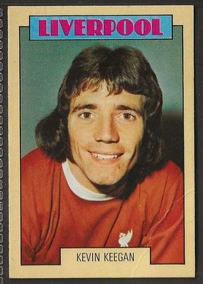 A&BC - FOOTBALL 1973 BLUE BACK - #008 - LIVERPOOL - KEVIN KEEGAN
