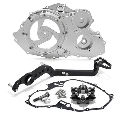Billet Lock Up Out Clutch Cover Brake Pedal Lever for Yamaha Raptor 700R YFM700R