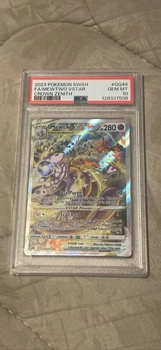 Mewtwo VSTAR GG44/GG70 Crown Zenith: Galarian Gallery Holo