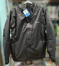Columbia Whirlibird IV Interchange Jacket for Men - Black - Medium - BRAND NEW