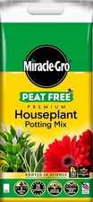 MIRACLE-GRO HOUSEPLANT COMPOST PEAT FREE PREMIUM POTTING MIX SOIL 20L NEW 0.69 per litre