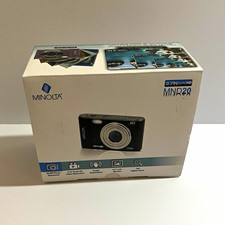 Minolta MND20 44MP Compact Digital Camera Black 2.7K, 2.9" LCD, USB-C
