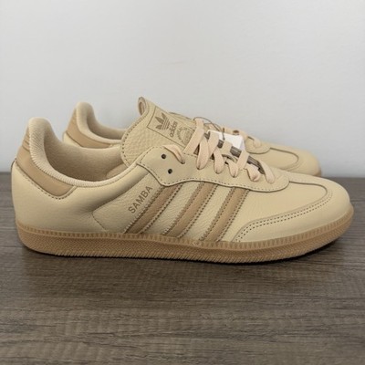 Adidas Men's Samba OG Men's Size 10.5 Beige New |JI3208|