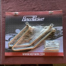 HARDDRIVE 05-218 Saddlebag Supports Chrome 820-70503 LATE SOFTAIL