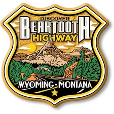 Beartooth Highway Scene Magnet by Classic Magnets