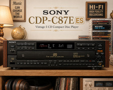 SONY CDP-C87ES RaRe Vintage 5 CD Compact Disc Player