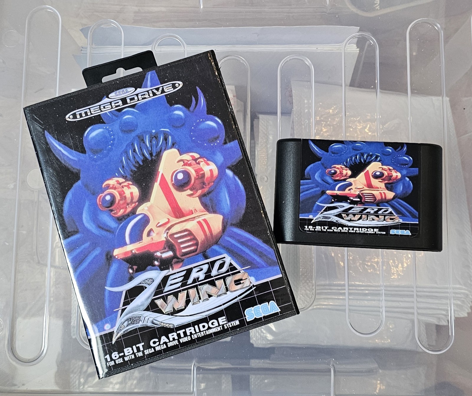 SEGA Megadrive Zero Wing PAL (Lire La Description)