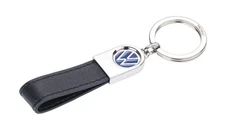 TROIKA VW Leather Strap Keychain – Officially Licensed Volkswagen Accessory