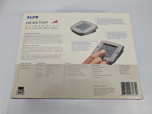 Sealed Vintage Alps Desktop Glidepoint - Picture 3 of 7