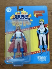 MCFARLANE SUPER POWERS POWER GIRL POWERGIRL WAVE 13 DC UNIVERSE IN HAND 4  5