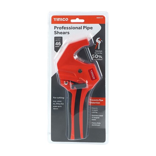 Timco - Gunting Paip Profesional (Saiz 0 - 46mm - 1 Setiap) - Picture 2 of 3