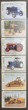 ROMANIA 1985 : Agricultural Machinery, Set of 6 UNC