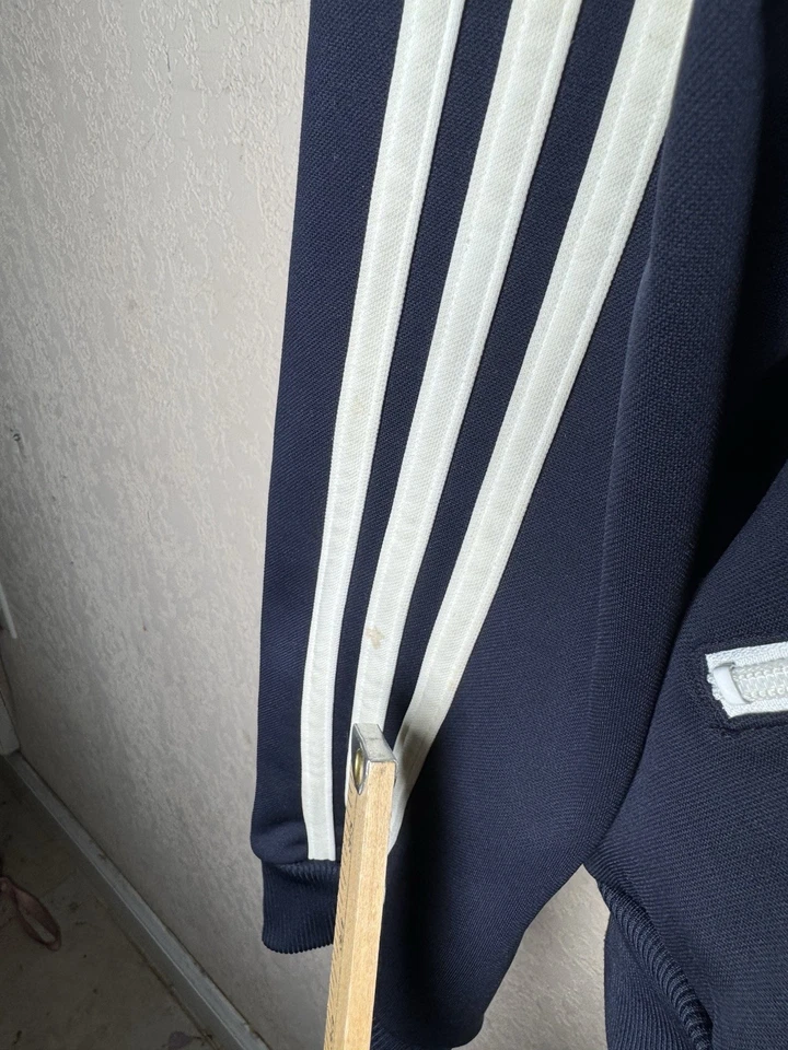 Chaqueta de Pista Adidas Originales Seefeld Azul Marino Rayas Blancas (Mujer XL) Foto 4 de 4