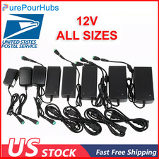 12V 1A 2A 3A 5A 6A 8A 10A Power Supply AC to DC Adapter for 5050 5630 LED Strip