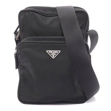 Prada Nylon Vela Sport Shoulder Bag Women Black One Size