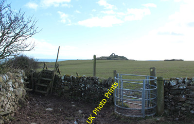 Foto 6x4 Kissing Gate auf dem Weg nach Cruggleton Castle Garlieston auch zwei s c2016