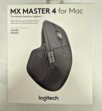 NEW Logitech MX Master 4 Wireless Mouse for Mac - Black 910-007575