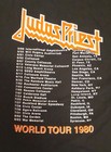  Judas Priest British Steel World Tour 1980  Shirt XL Y2K 2000 Hanes HEAVYWEIGHT — photo 7