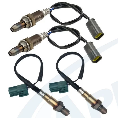 Sensor de oxígeno O2 ascendente y descendente 4 piezas para Nissan Pathfinder Titan 2008-2012 5,6 L Foto 3 de 4