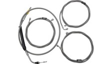 La Choppers LA-8056KT-16 Standard Handlebar Cable/Brake & Clutch Line/Wire Kit -