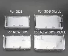 New 3DS XL LL 3DS Plastic Clear Protective Case Cover Hard Shell Skin For 3DS