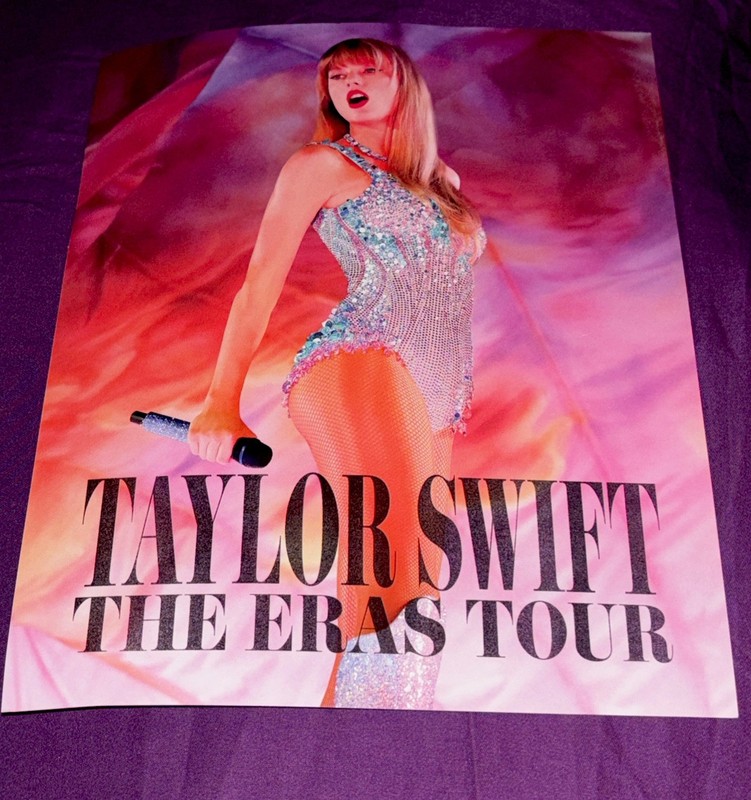 Taylor Swift The Eras Tour 2023 Promotional Movie Poster 8 x 10 (Regal Version)