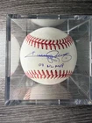 Jimmy Rollins Signed Baseball 2007 NL MVP w/ Display Case Fanatics + MLB COA