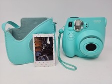 Fujifilm Instax Mini 7S Instant Camera Seafoam Green Tested W Film And Case