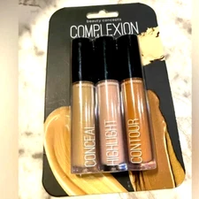 Beauty Concepts Complexion Trio Set Conceal, Highlight, Contour