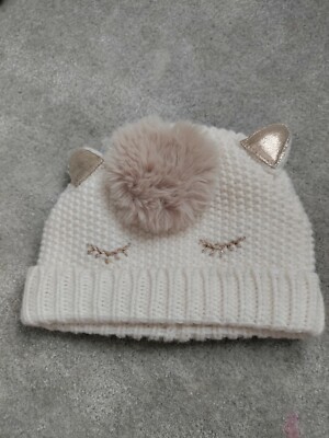 Baby Mädchen Wintermütze, Mädchen Einhornmütze, Kleinkindmütze, Kinder Wintermütze