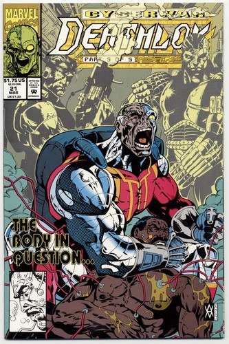 Menge 6 - Deathlok #2,5,6,10,21 & Annual 1 - Marvel Comics - 1991,92,93 - Sehr guter Zustand/nm - Bild 10 von 13