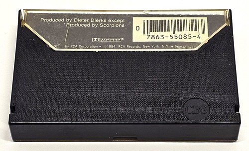 Scorpions Best Of Scorpions Vol. II Cassette Tape 1984 RCA AFK1-5085 - Picture 10 of 12
