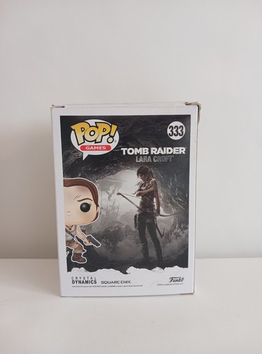 2018 Lara Croft Funko Pop #333, Tomb Raider Games Vinyl Figure - Picture 2 of 10