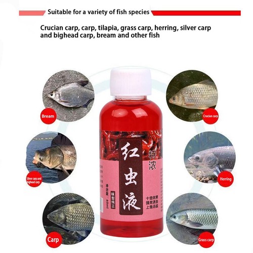 60ml Strong Fish Attractant Concentrated Red Worm Liquid Fish Bait Additive - Picture 5 of 12