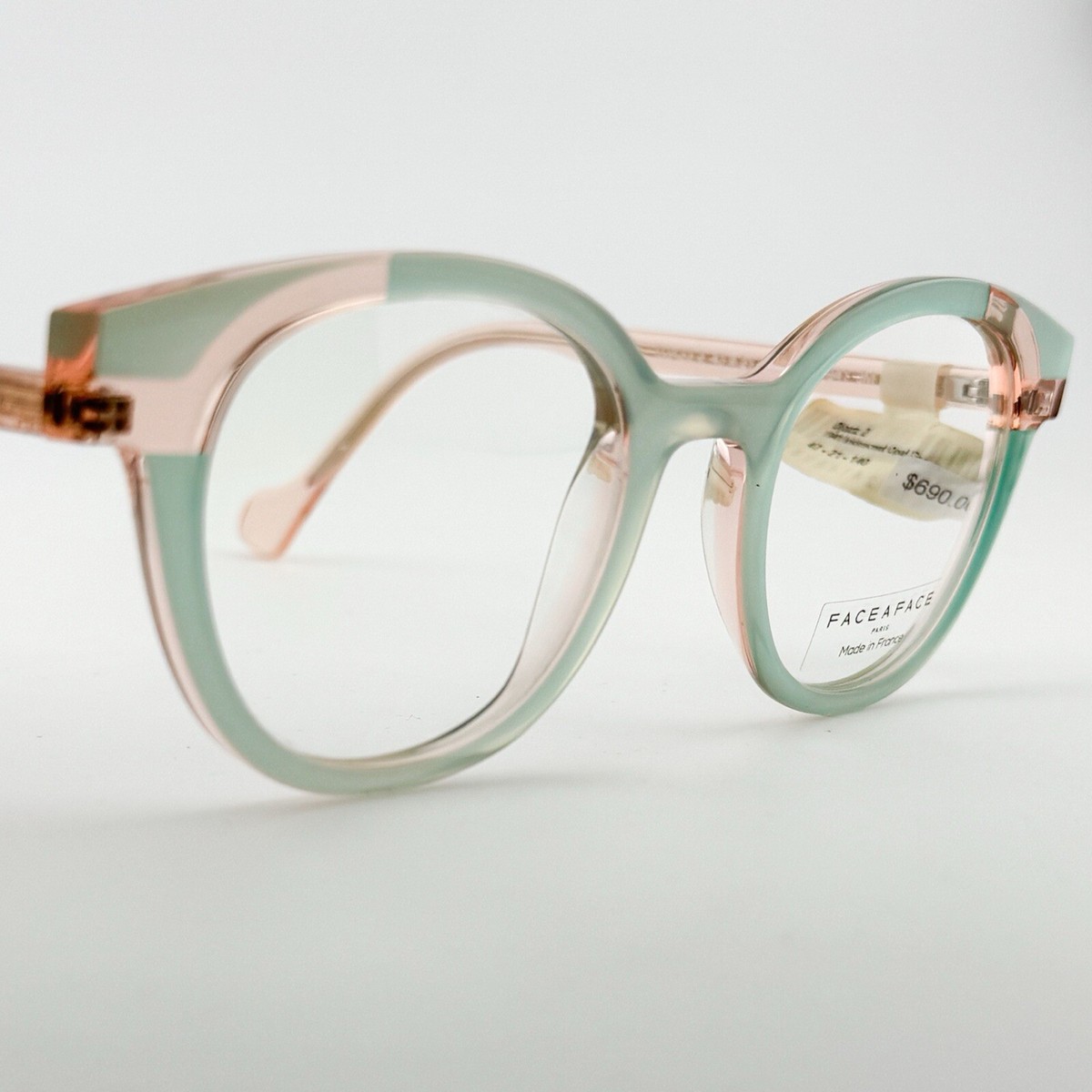 RARE! Face A Face DJAZZ 2 Col 1941 Eyeglasses FRAMES ONLY47-21-140 DISCONTINUED FACE A FACE DJAZZ 2 UNIQUE Eyeglasses 47 mm France Eyewear  main image 2
