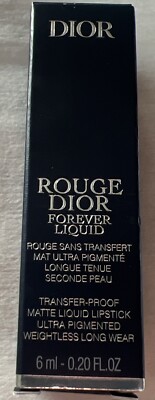 Dior Rouge Dior Forever Liquid 300 Forever Nude Style Transfer Lipstick 6ml New!