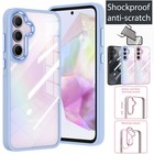 Do Samsung Galaxy A35 5G przezroczyste odporne na wstrząsy etui / szkło hartowane osłona ekranu