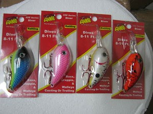 ARKIE 350 Series Crankbaits set of 4