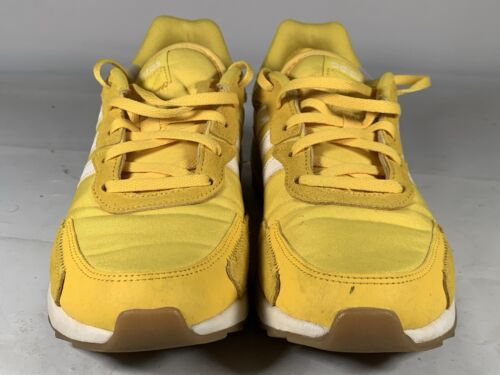 adidas neo Retrorun Yellow/White Size 8 - Picture 2 of 13