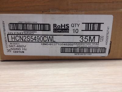 10 PHILIPS ADVANCE HCN2S5490CWL 347V-480V ELECTRONIC BALLAST 2 F54W/T5 347-480V