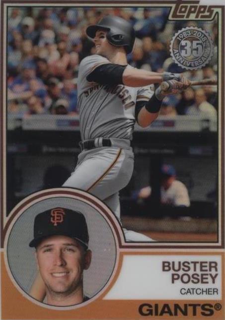 2018 Topps - Buster Posey #96 - 1 of 1