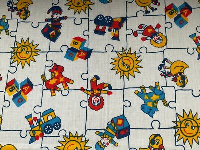 vintage USA fablic ラグ Cotton Waffle Fabric Vintage Checkered Cotton Fabric Vintage