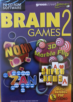 Brain Games 2 PC DVD Computer Videospiel UK Version NEU VERSIEGELT