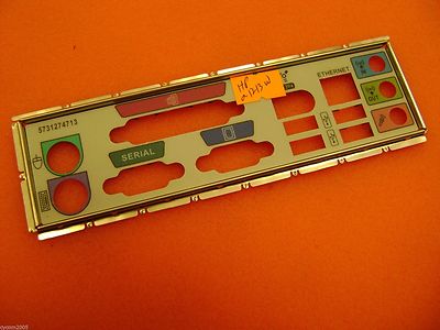 Motherboard I/O Shield Plate for HP Pavilion a1213w Desktop PC | eBay