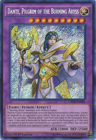 Yugioh Burning Abyss Deck - Fiend, Dante Traveler, Magician, Number, Utopia 