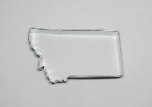 4 Nebraska NE Cookie Cutter Tin Steel USA Map Outline The Cornhusker State