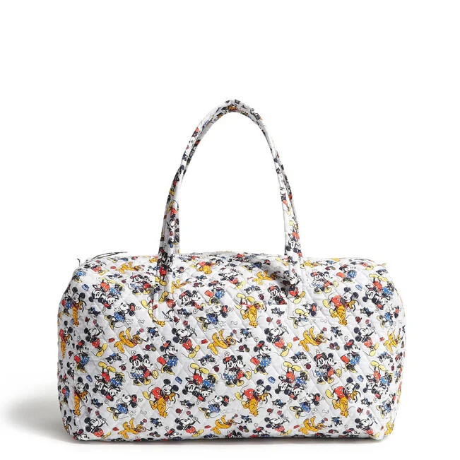 Vera Bradley Large Travel Duffel Bag Disney Mickey Mouse