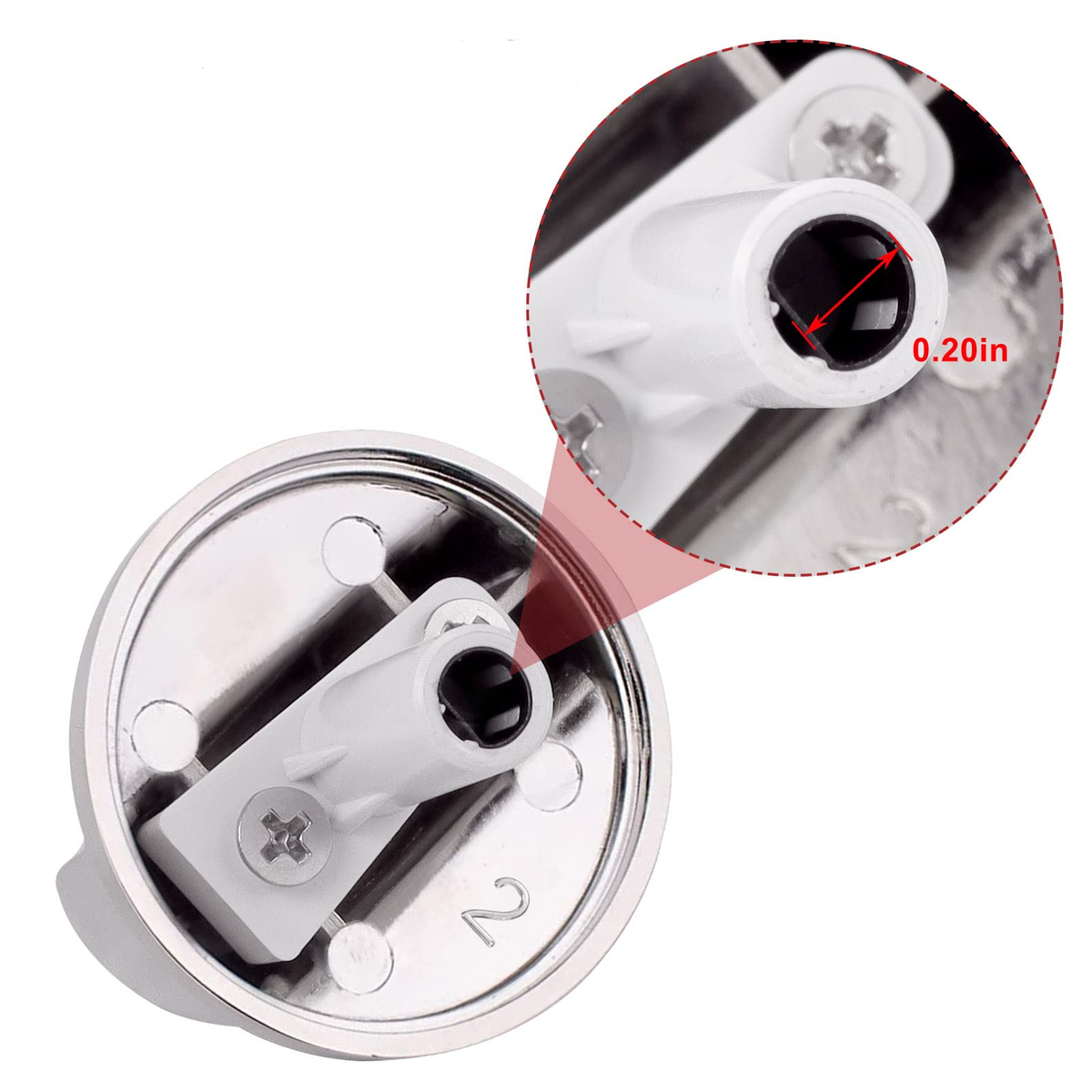 Bosch Thermador Manopola Forno Ricambio 658161 (00658161) - Set Originale