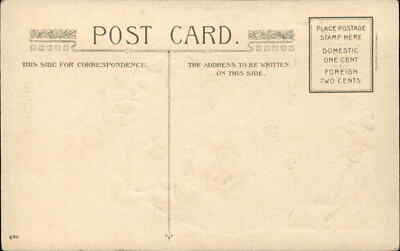 A Valentine Message Children J. Freixas Postcard
